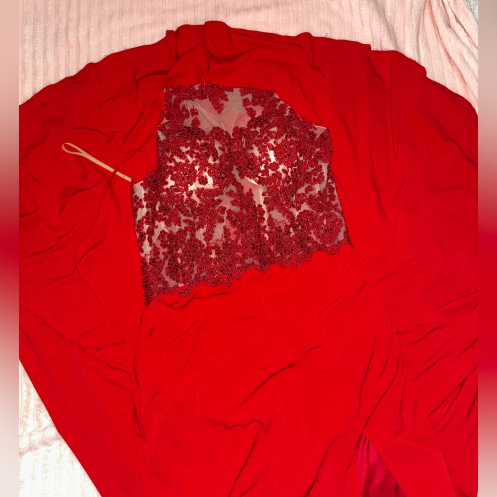 RED PROM DRESS